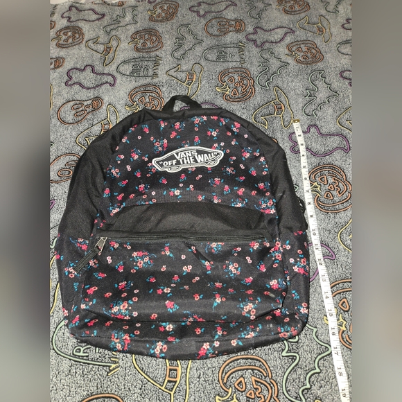 Vans Off The Wall Backpack - Vans Flower Backpack - Picture 1 of 10